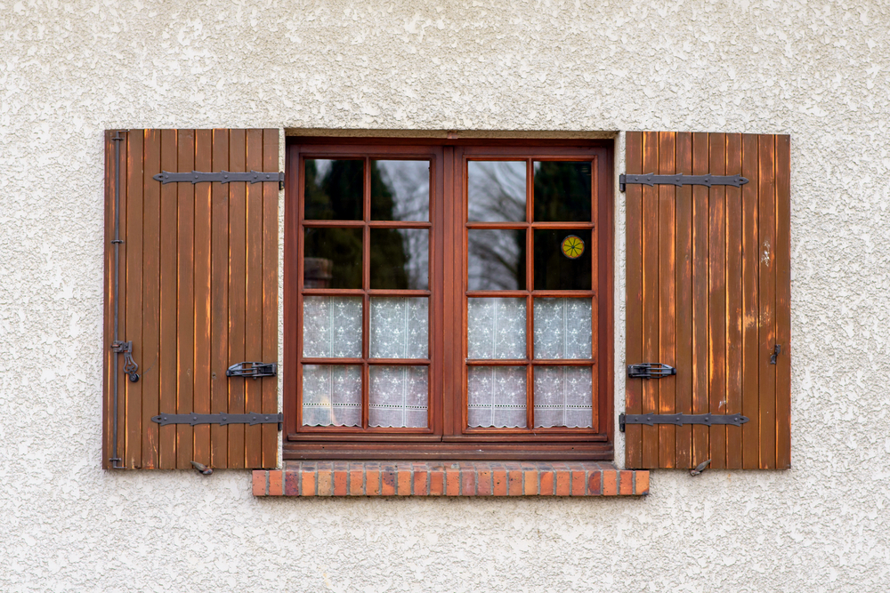 1 Paar Fensterläden Massivholz Holz Naturholz Kiefer 135 Eur/m2 