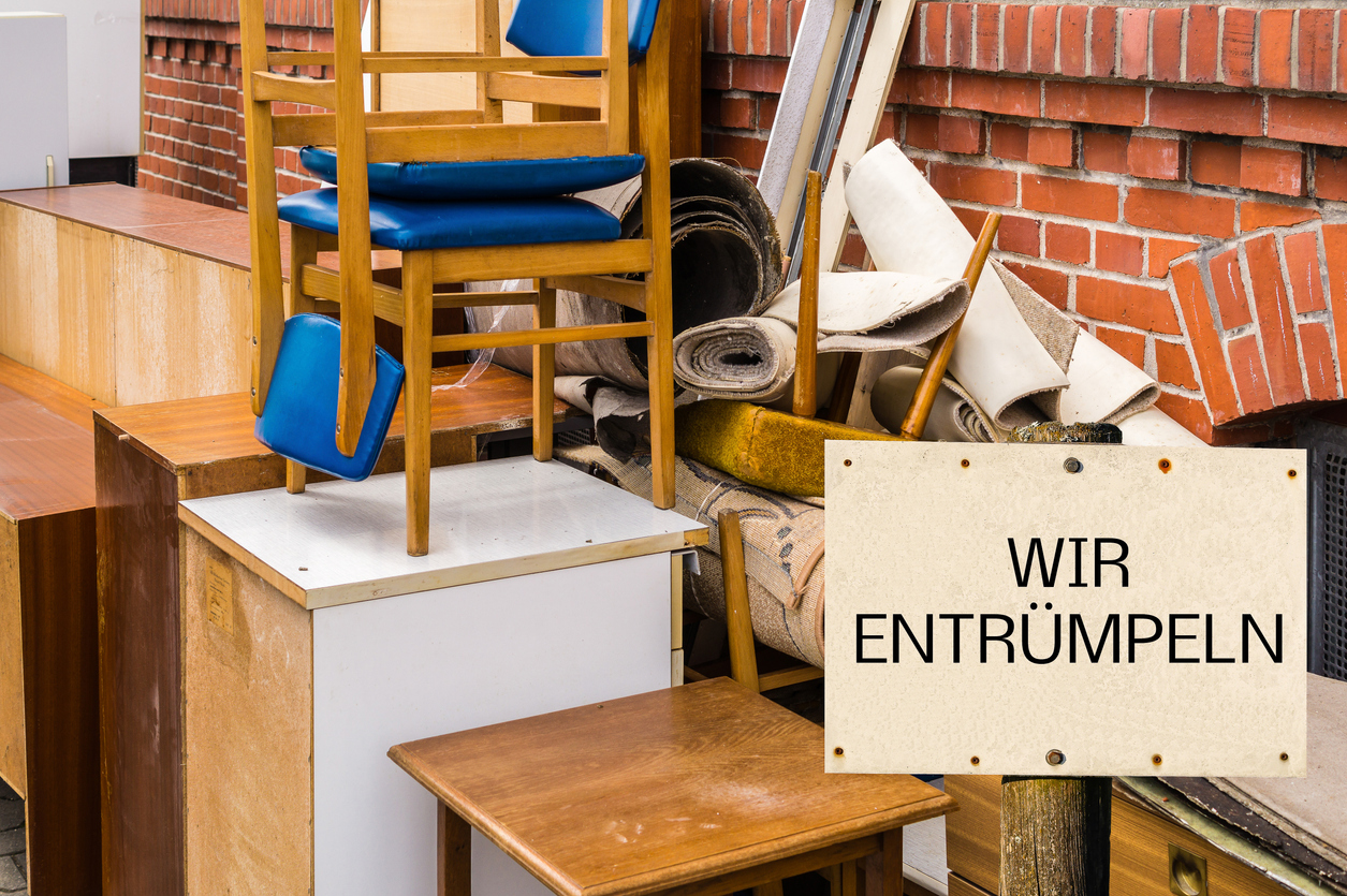 Entrümpelung » Sie die Kosten steuerlich absetzbar?